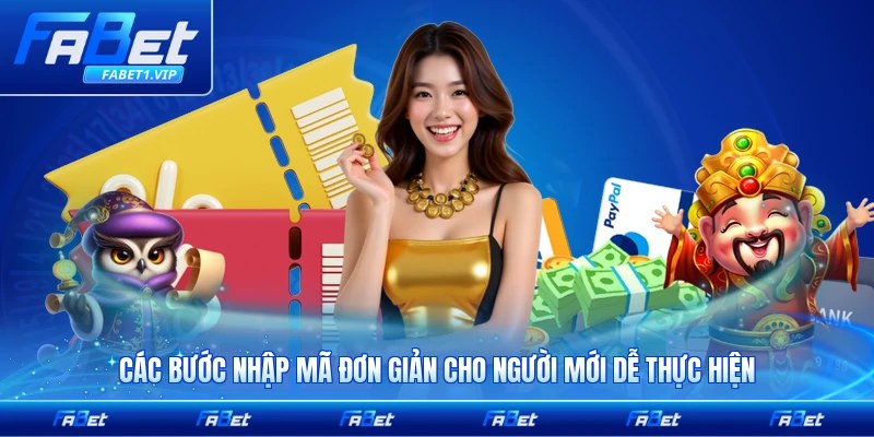 Các bước nhập mã đơn giản cho người mới dễ thực hiện theo từng bước