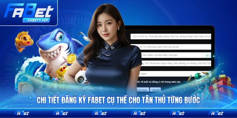 Chi tiết đăng ký FABET cụ thể cho tân thủ từng bước cụ thể
