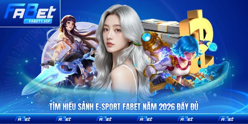 Tìm hiểu sảnh E-Sport FABET năm 2026 đầy đủ nhất cho bạn